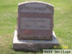 Julia Kimes Mccormick