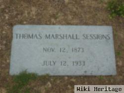 Thomas Marshall Sessions