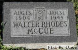 Walter Rhodes Mccue