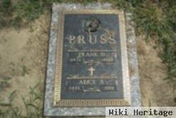 Frank D Pruss