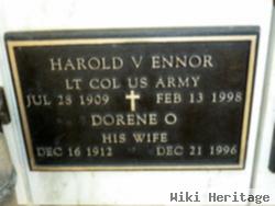 Harold V Ennor