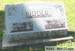 Harold W Biddle