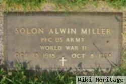 Pfc Solon Alwin Miller