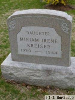 Miriam Irene Kreiser