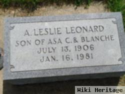 Asa Leslie "leslie" Leonard