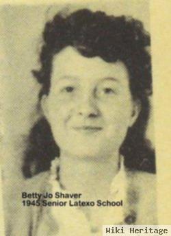 Betty Jo Shaver Shanks