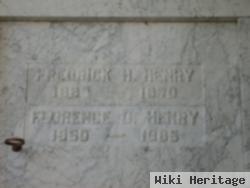 Fredrick H Henry