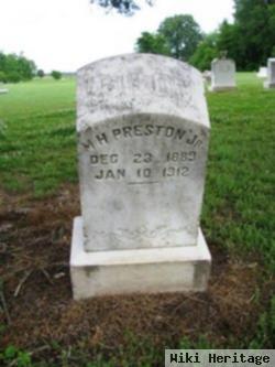 M. H. "hulon" Preston, Jr