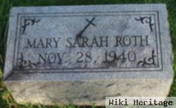 Mary Sarah Roth