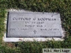 Clifford G. Koopman