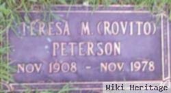 Teresa M Rovito Peterson