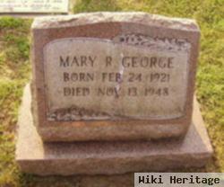 Mary R George