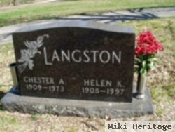 Chester A. Langston