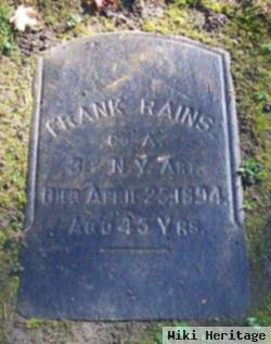 Frank G Raines