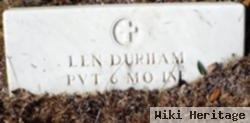 Len Durham