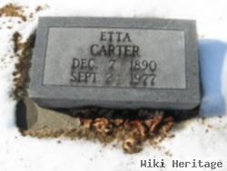 Etta Carter