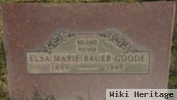 Elsa Marie Bauer Goode