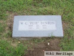 W C (Pete) Denton