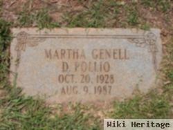 Martha Genell D. Pollio