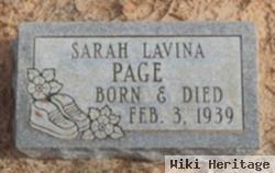 Sarah Lavina Page