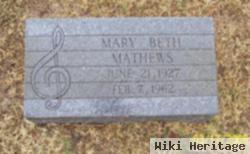 Mary Beth Mathews