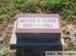 Maude A. Hanes Mckendree