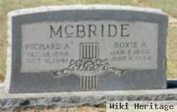 Roxie A Webb Mcbride