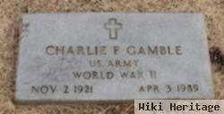 Charlie F. Gamble