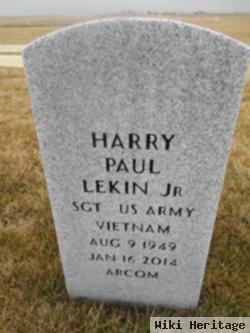 Harry Paul Lekin, Jr