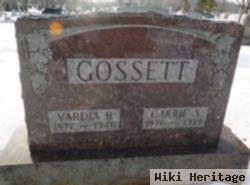 Vardia Basil Gossett