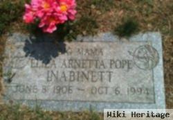 Eliza Arnetta "big Mama" Pope Inabinett