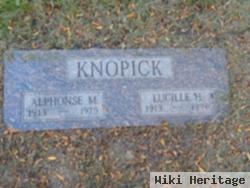 Alphonse M Knopick