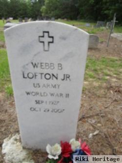 Webb B Lofton