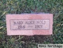 Mary Alice Nold