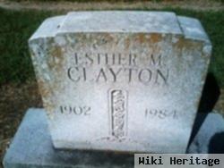 Esther M Clayton