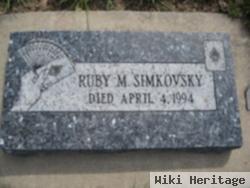 Ruby M. Calvin Simkovsky