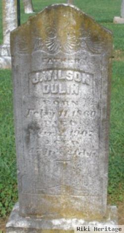 J Wilson Dulin