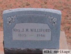 Mrs J. M. Simpson Williford