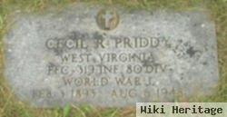 Cecil R Priddy