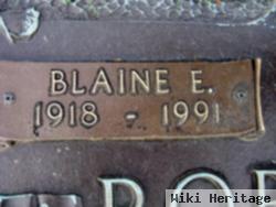 Blaine E. Robinson