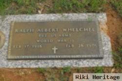 Pvt Ralph Albert Whelchel