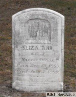 Eliza Ann Davis