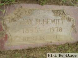 Jay R Hewitt