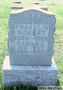 Franklin K Rickert