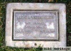 Ralph Andrew Waldschmidt