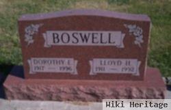 Lloyd H Boswell