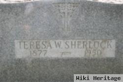 Teresa W. "tessie" Sherlock