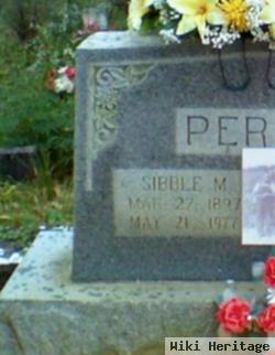 Sibble M. Harris Perkins