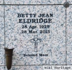 Betty Jean Wolf Eldridge