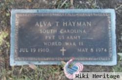 Alva T Hayman